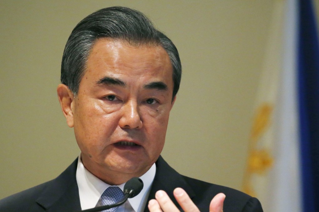 Chinese Foreign Minister Wang Yi said he supported the idea of joint energy ventures with the Philippines in the disputed South China Sea during a two-day visit to Manila. Photo: AP