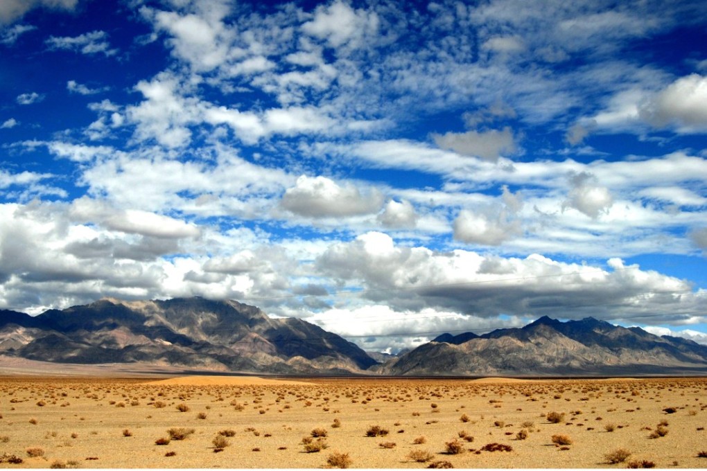 Desert in Haixi prefecture in Qinghai province where the Mars village will be built. Photo: Alamy