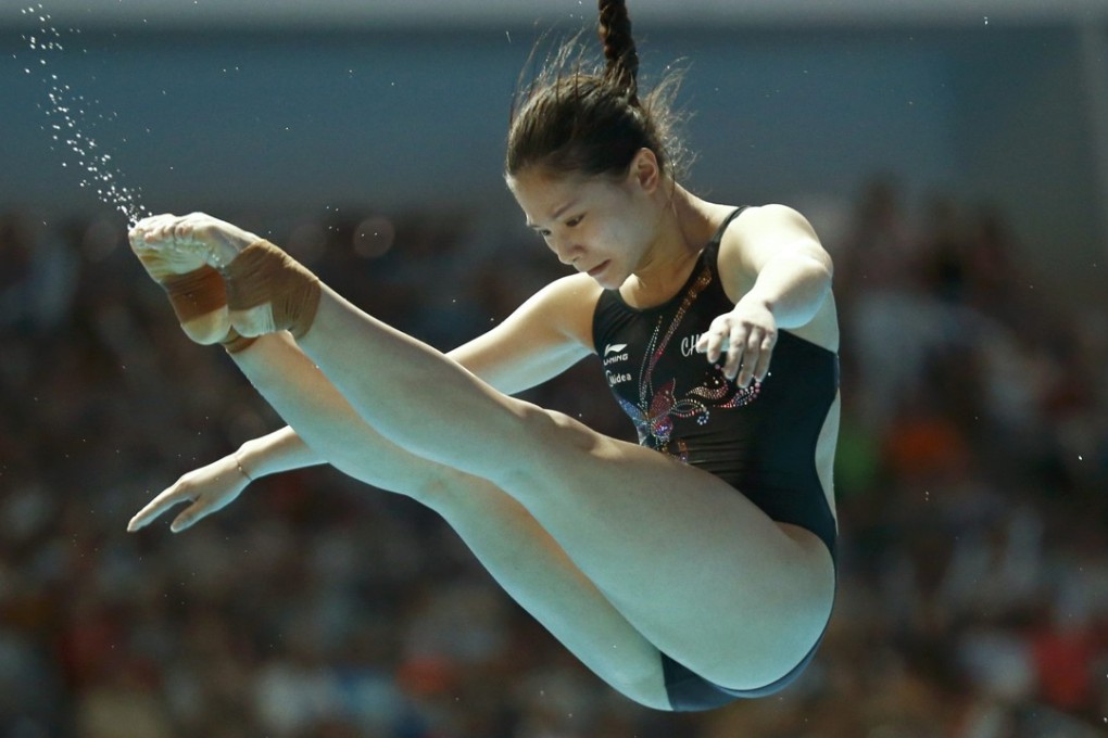 China’s He Zi is an Olympic champion but has retired due to injury at 26. Photo: Reuters