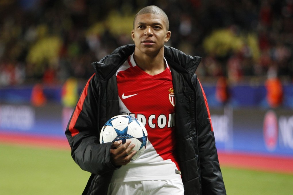 Monaco’s Kylian Mbappe is set for a record transfer to Real Madrid. Photo: AP