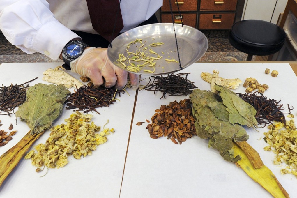 Questions are raised over the efficacy of Chinese medicine. Photo: AFP