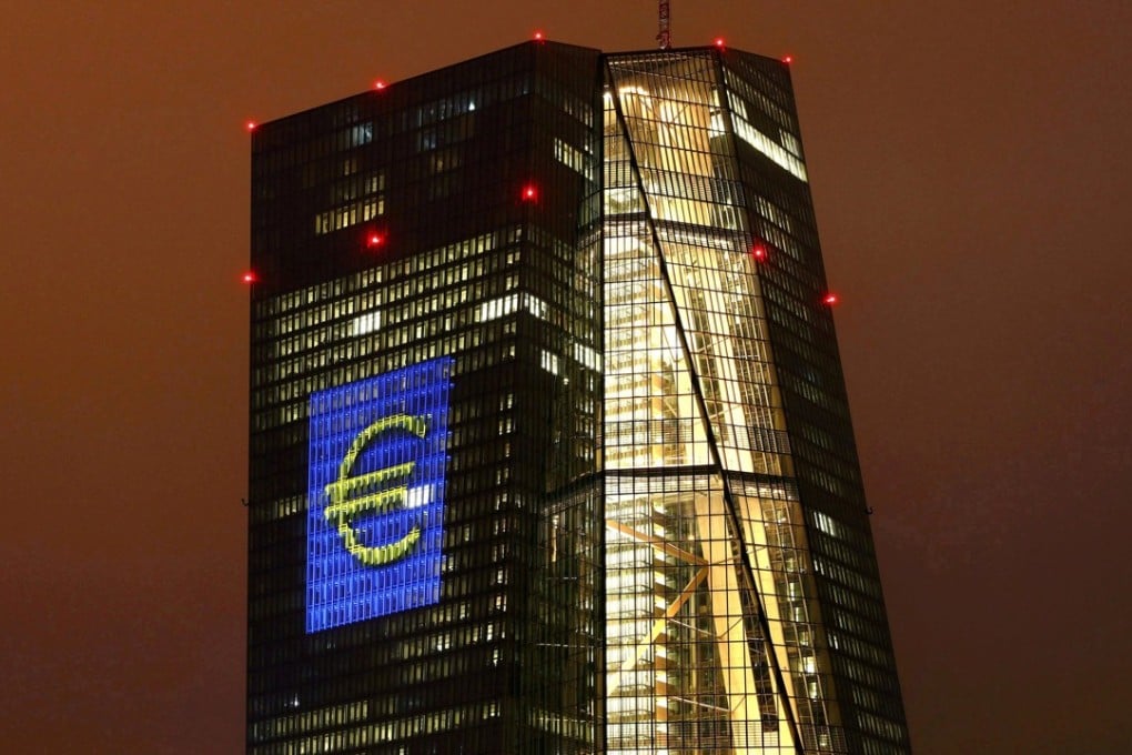 The European Central Bank will have an outsized impact on the global bond market as it addresses issues of winding in the stimulus created by its QE programme. Photo: Reuters