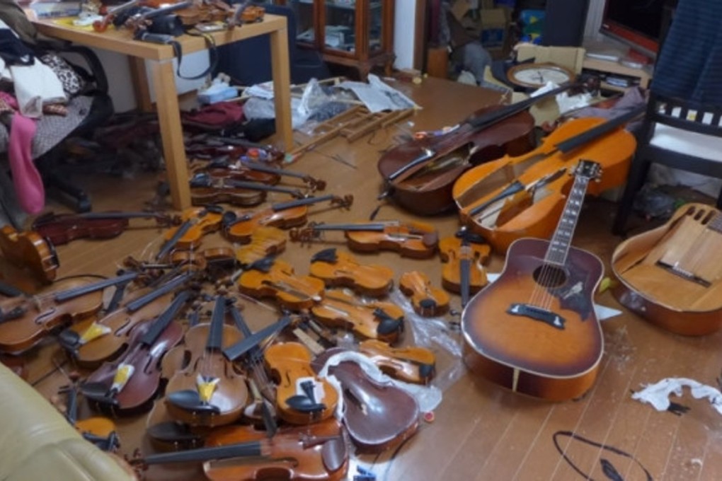 Midori Kawamiya is accused of destroying 54 violins and 70 bows worth a total of US$950,700. Photo: Handout