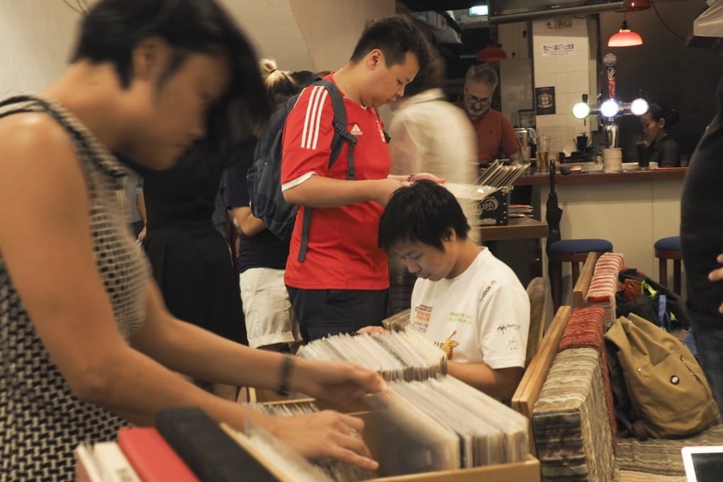 Vintage Vinyl HK’s pop-up record sale. Picture: Lauren James