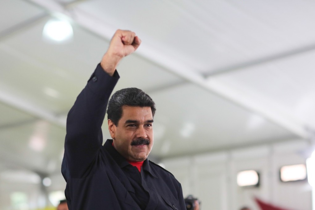 Venezuelan President Nicolas Maduro during a government ceremony in Caracas. Photo: EPA