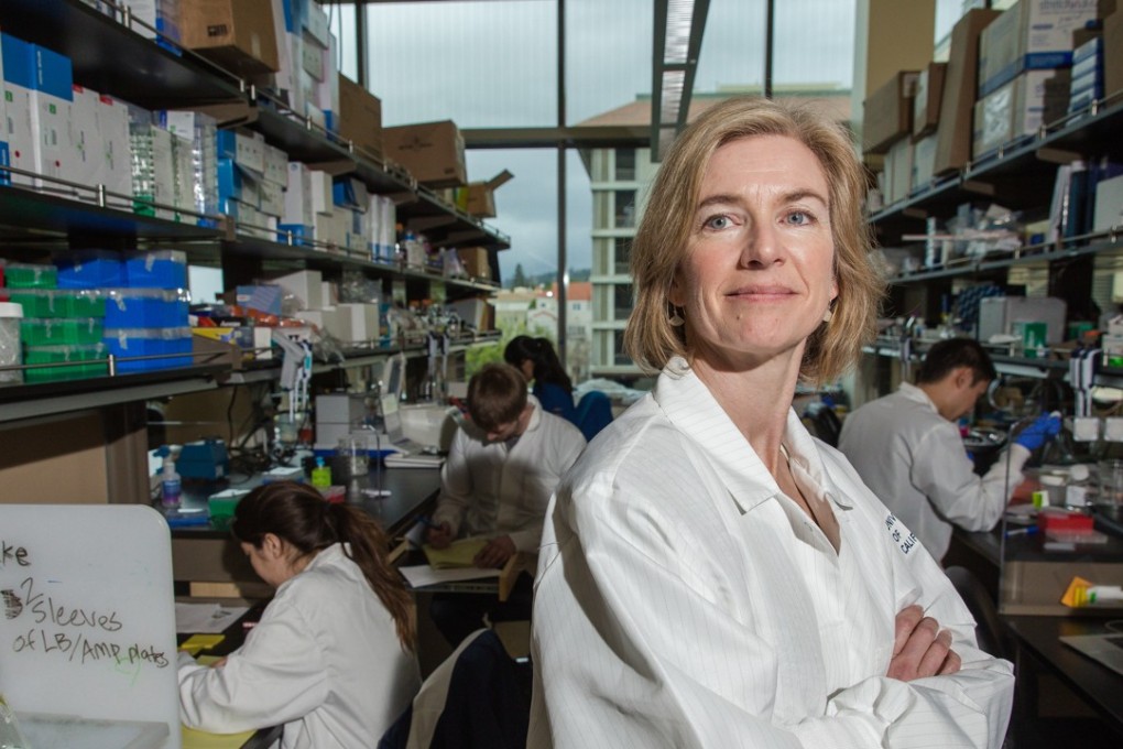 Jennifer Doudna, inventor of the revolutionary gene-editing tool CRISPR, is photographed in the Li Ka Shing Centre on the Campus of the University of California, Berkeley. Photo: The Washington Post