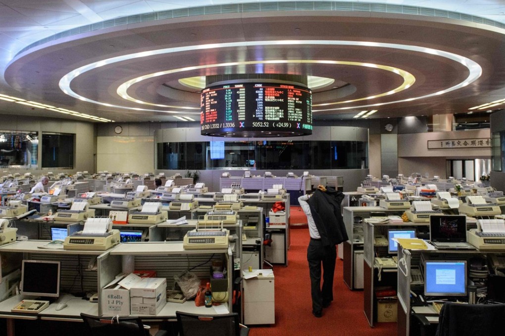 Buyback activity on the Hong Kong exchange fell for the third straight week. Photo: AFP