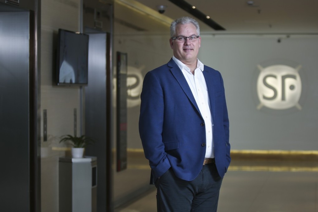 David Adams, chief executive of the international business unit of SF Express, is adopting Chinese technology for competitive advantage. Photo: Xiaomei Chen