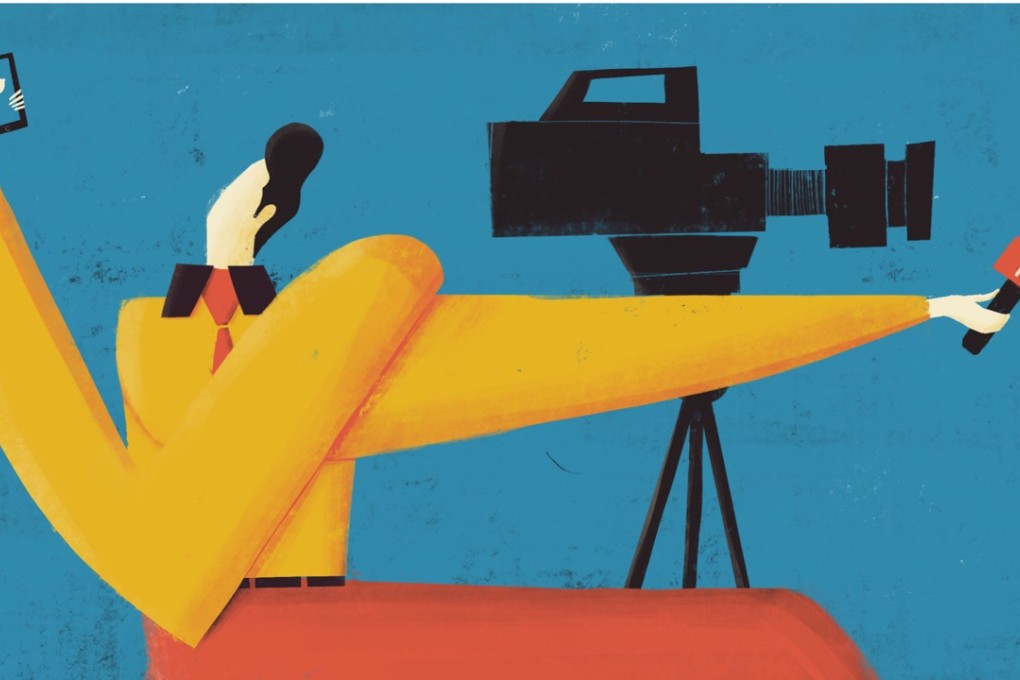 By imprisoning himself in twitchy tweets, comedic illogic and loopy facts, and then crying foul when the media transforms this into headlines or heated panel discussions, Trump winds up generating laughs but not hits. Illustration: Pepe Serra