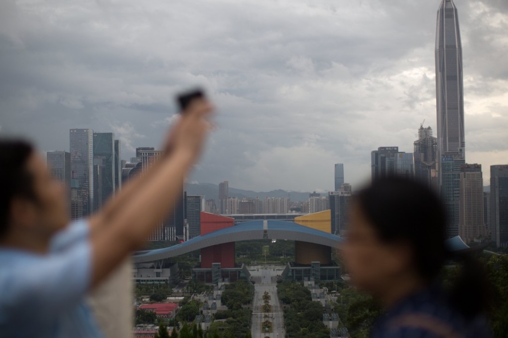 A panoramic view of Shenzhen, one of the cities included in the Greater Bay Area development plan. Photo: EPA