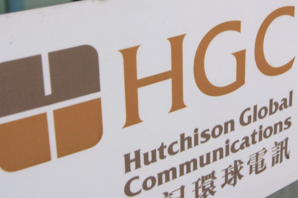 Hutchison Telecommunications Hong Kong saw its shares surge as high as 9.8 per cent in trading on Monday after the company moved to divest its fixed-line business, Hutchison Global Communications , for US$1.9 billion in cash. Photo: Bloomberg