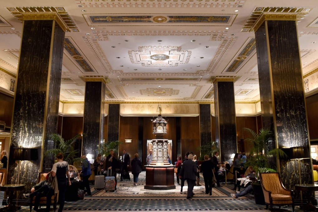Anbang says on Monday that it has no current plans to dispose of its overseas assets including New York’s landmark Waldorf Astoria hotel. Photo: AFP