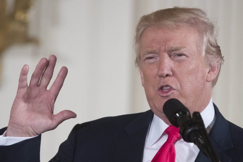 US President Donald Trump pictured last month at the White House. Photo: EPA