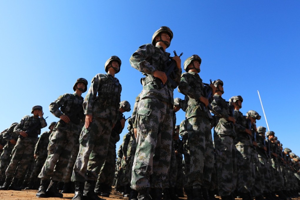 Xi Jinping told the troops to be ready to ­assemble at the first call and be ­capable of fighting and winning any battle. Photo: Xinhua