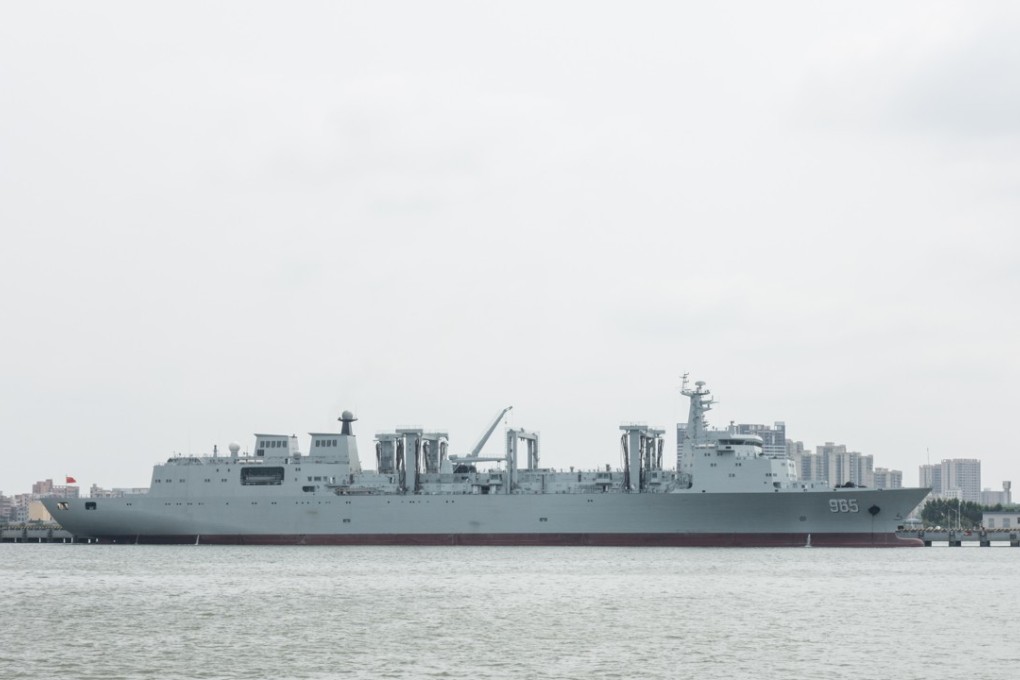 The Type 901 has almost double the displacement tonnage of the Type 903 supply ships used for escort and anti-piracy missions off Somalia. Photo: Handout
