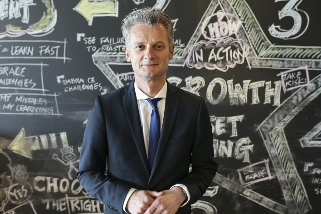 Microsoft Asia president Ralph Haupter at the company’s office in Cyberport, Hong Kong. Photo: Dickson Lee