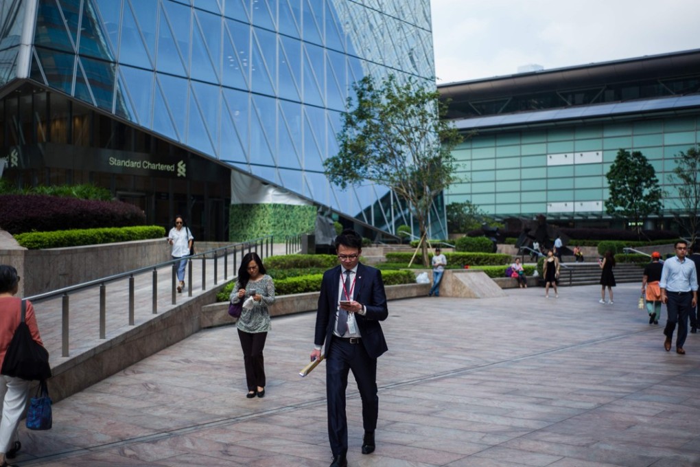The Hang Seng Index ended up 0.8 per cent at 27,540.23 on Tuesday, the highest level since June 4, 2015. Photo: AFP