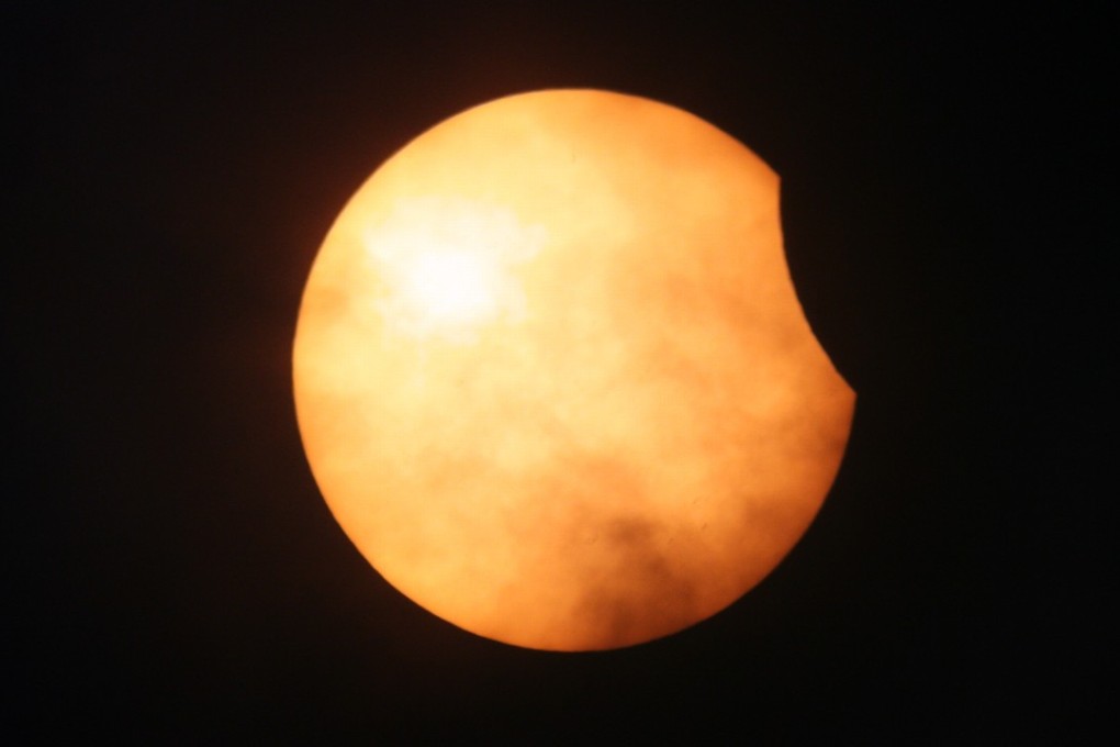 Lunar eclipses occur when the Earth’s shadow blocks the sun’s light, which otherwise reflects off the moon. Photo: Dustin Shum