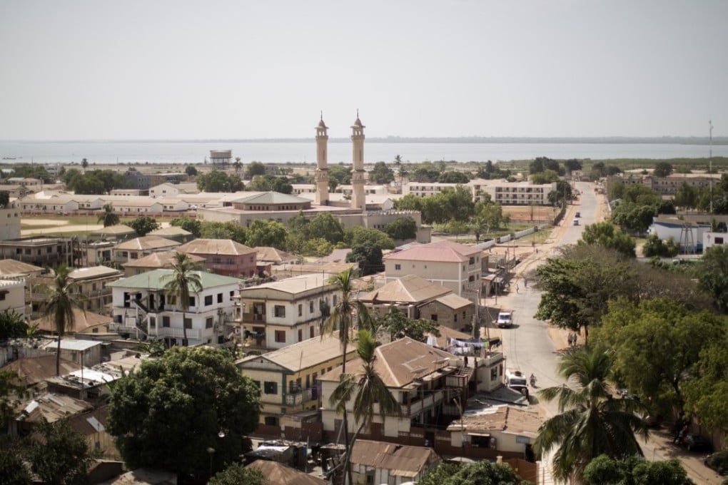 A file picture of Gambia’s capital, Banjul. Chinese and French firms are bidding to develop its port. Photo: AFP