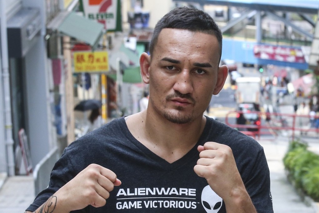 Max Holloway in Hong Kong. Photo: KY Cheng