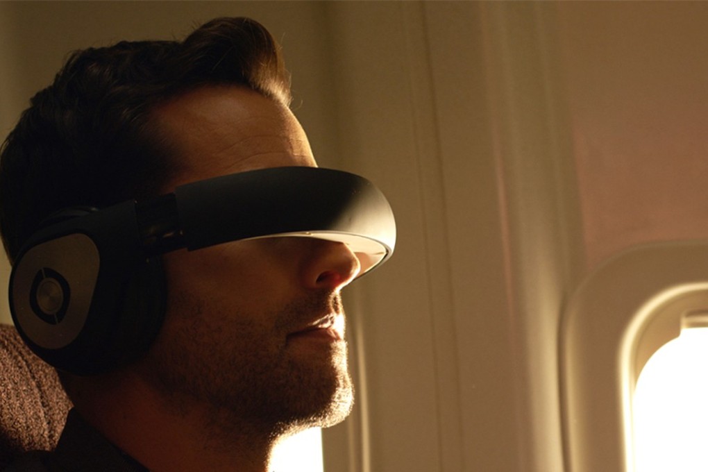 The Avegant Glyph may look like a pair of headphones, but pull them over your eyes and they become your own personal cinema.