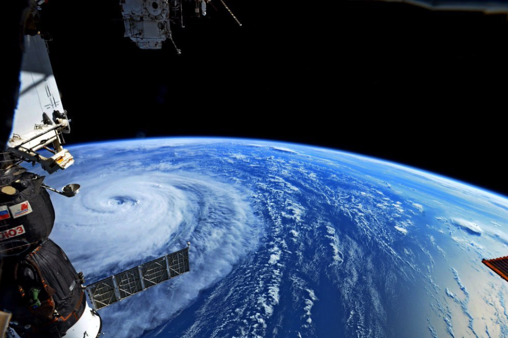 Typhoon Noru as seen from the International Space Station on August 1, 2017. Photo: Randy Bresnik/NASA/Twitter