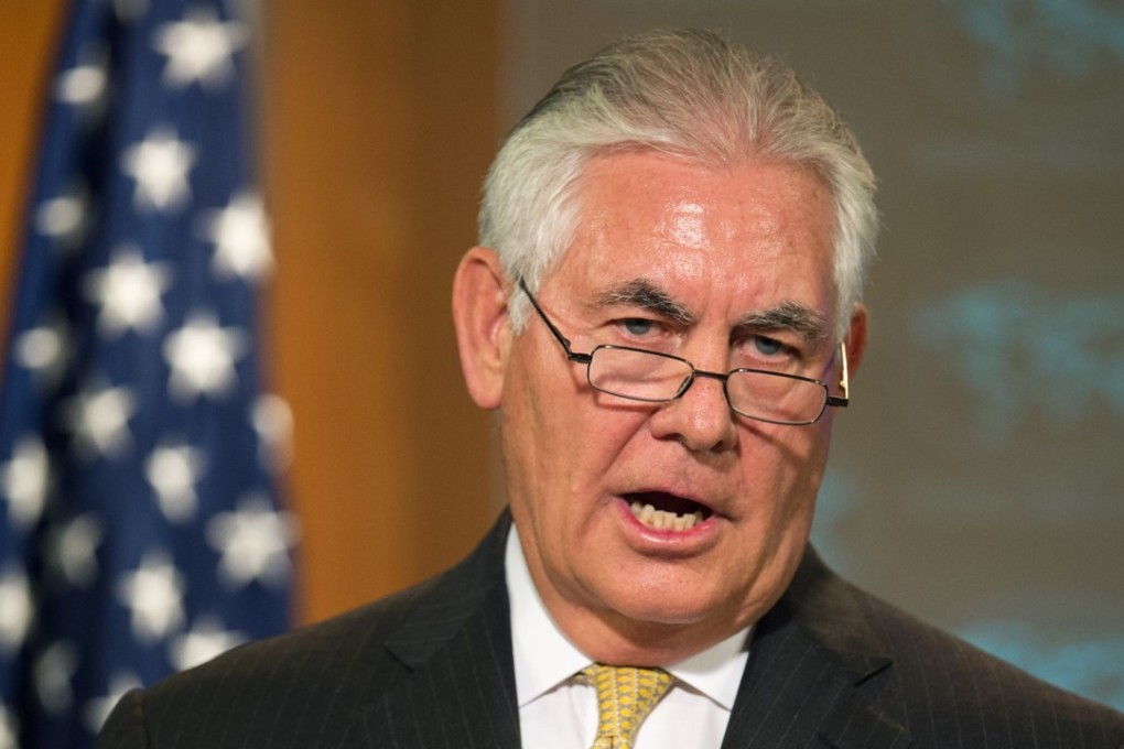 US Secretary of State Rex Tillerson has warned Beijing that it must work with Washington to stop bilateral tensions flaring into open conflict. Photo: AFP
