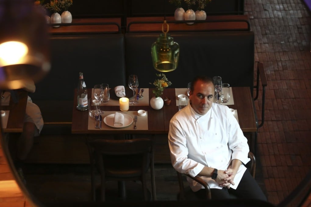 Jean-Georges Vongerichten in his Hong Kong restaurant Mercato. Picture: Jonathan Wong