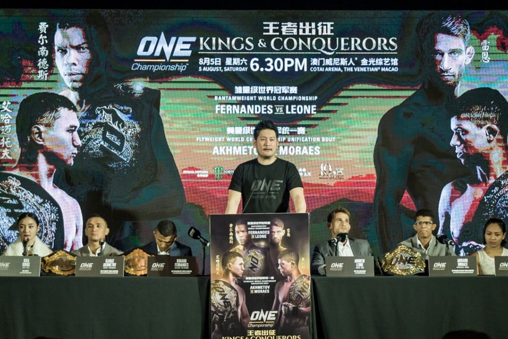 One Championship returns to Macau as fighters gather in Thursday's pre-fight press conference at the Venetian Macao. Photos: Singaporemaven
