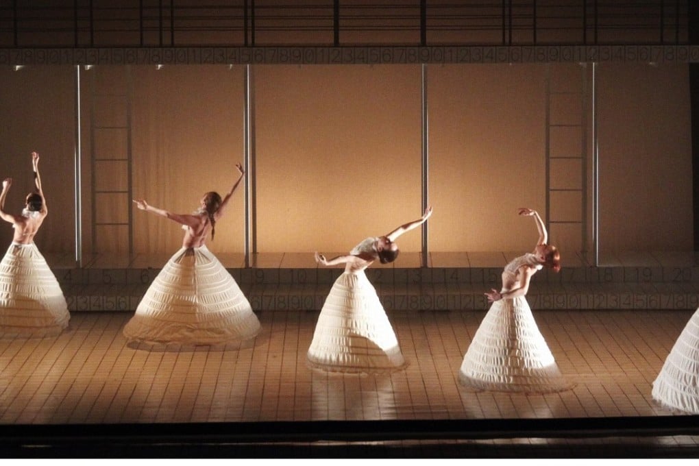 Czech multimedia theatre group Laterna magika’s rendition of the Human Locomotion.