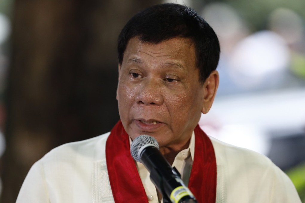 Speaks his mind: Philippine President Rodrigo Duterte. Photo: EPA