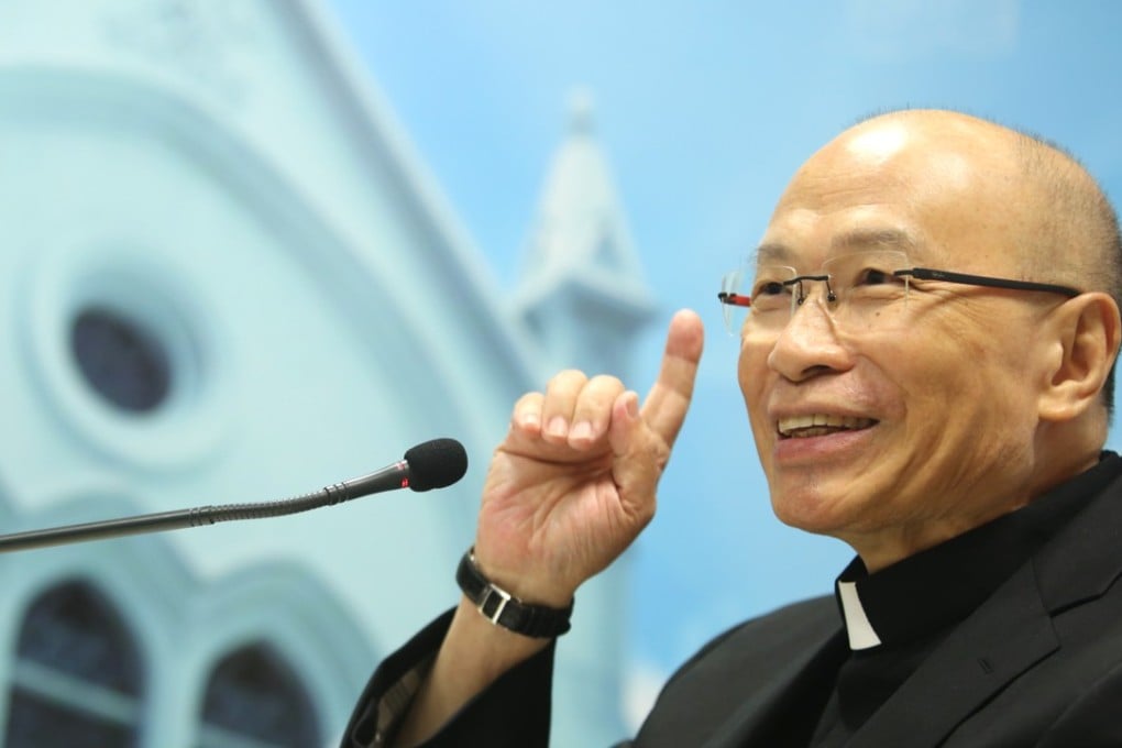 Bishop Michael Yeung Ming-cheung says he will follow up the quest for better relations with Beijing. Photo: Sam Tsang