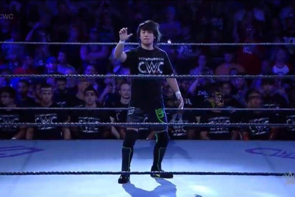 Hong Kong’s HoHo Lun made history as the first local wrestler to be signed by WWE. Photo: HoHo Lun/Twitter
