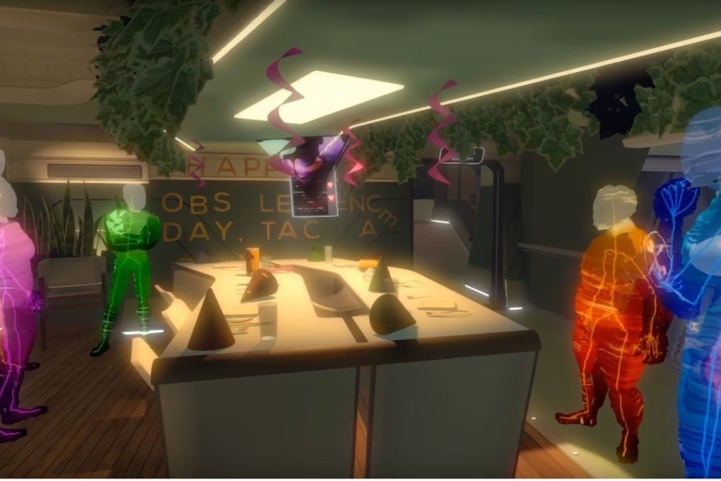 Tacoma’s crew members appear as digital ‘ghosts’ in their AR logs.