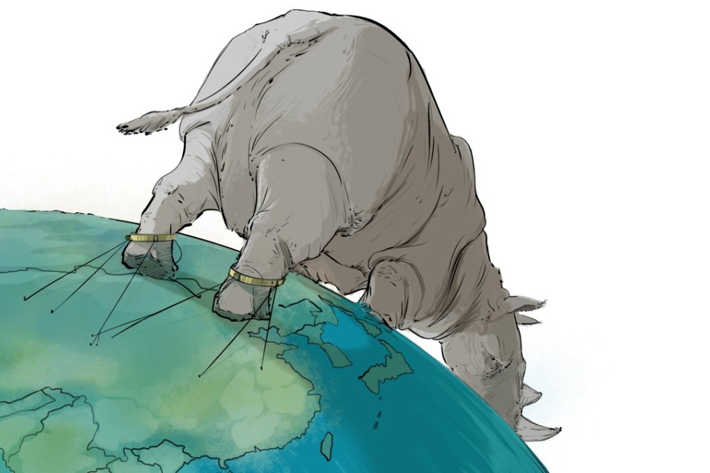 There may indeed be valid reasons to curb China Inc. Its dizzying overseas buying binge amounted to nearly US$350 billion in the past few years. Illustration: Timothy McEvenue