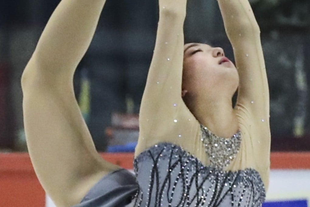 Japan’s Kaori Sakamoto in action at Kowloon Bay. Photo: Edward Wong
