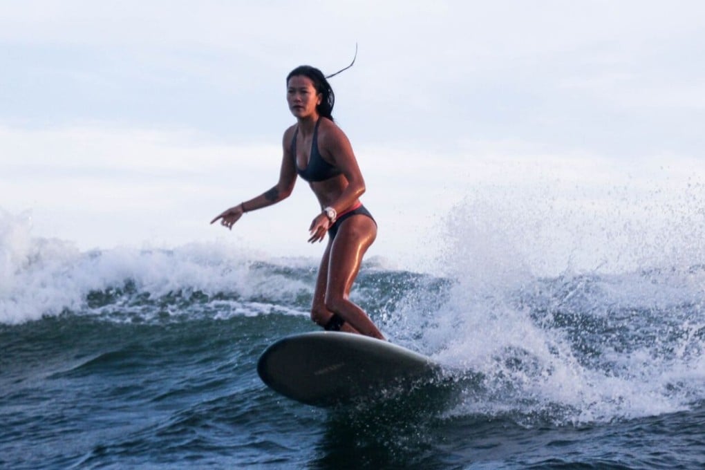 Surfer Monica Guo Shujuan is hoping to represent China when her sport makes it debut at the 2020 Tokyo Summer Olympics. Photo: Handout