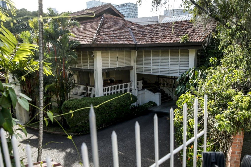 38 Oxley Road, the residence of Singapore's first prime minister Lee Kuan Yew. Photo: EPA