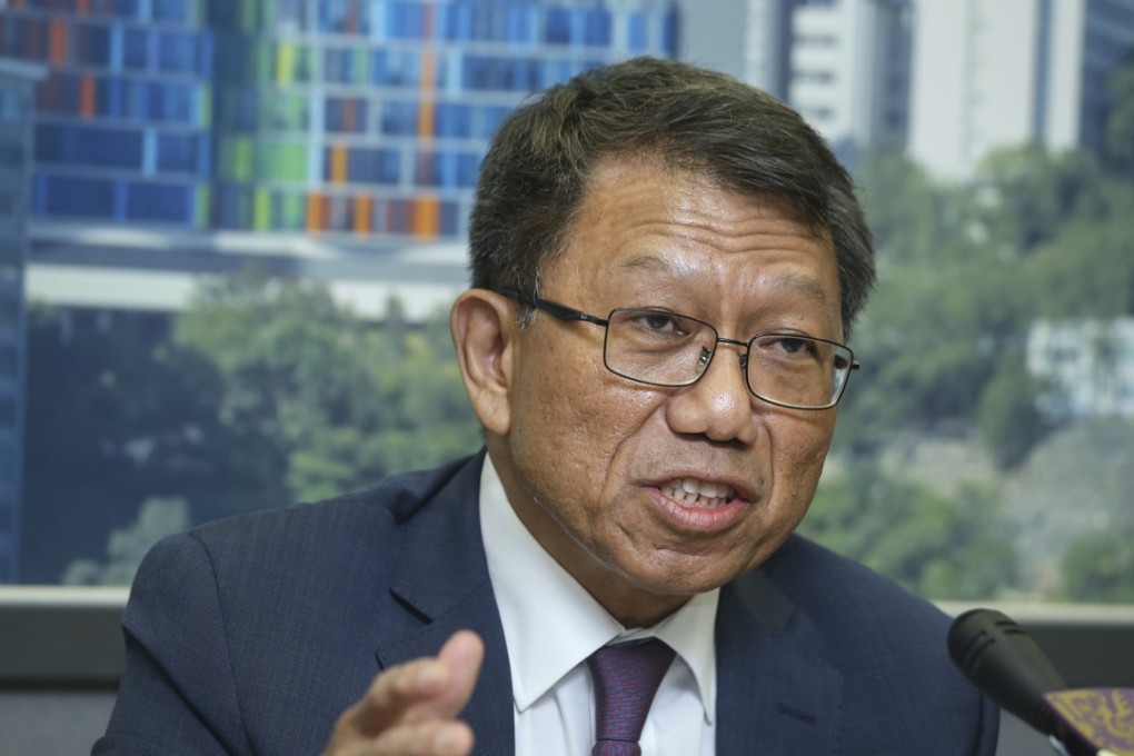 Professer Rocky Tuan meets the media after his appointment as Chinese University’s vice-chancellor. Photo: K. Y. Cheng