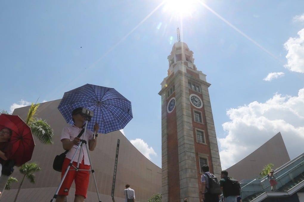 Hong Kong experienced three consecutive days of dangerously hot weather last week. Photo: K. Y. Cheng