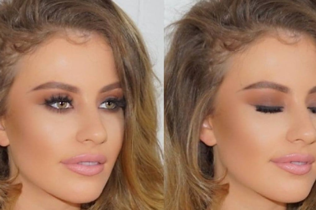 British model Chloe Ayling, the alleged victim of a “sex slave” kidnapping in Italy, in a composite photo posted to her social media accounts. Photo: Twitter