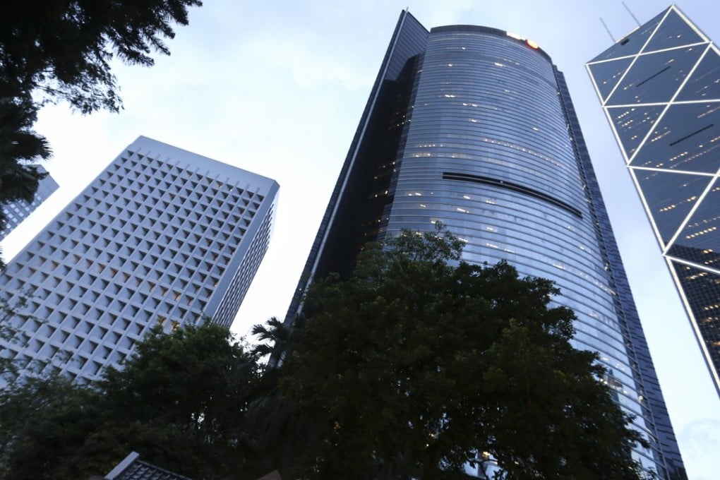 Office rentals in Hong Kong’s CBD rose 3.6 per cent to HK$116.4 per square foot in the first half, on par with the record high levels seen in 2008. Photo: Xiaomei Chen