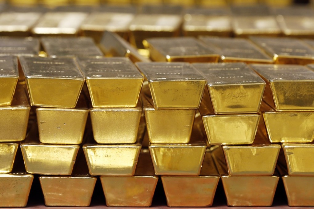 Gold bars in a vault. Photo: AP