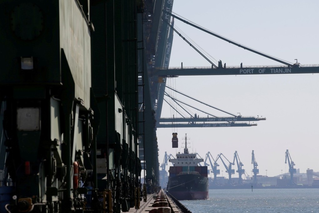 China’s US-bound exports grew at 12.1 per cent in the first seven months. Photo: Reuters