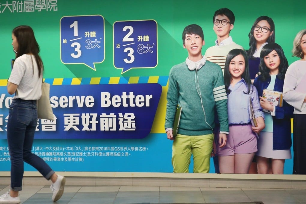 HKU SPACE Community College, affiliated with the University of Hong Kong, is one of the institutions offering associate degrees. Photo: K.Y. Cheng