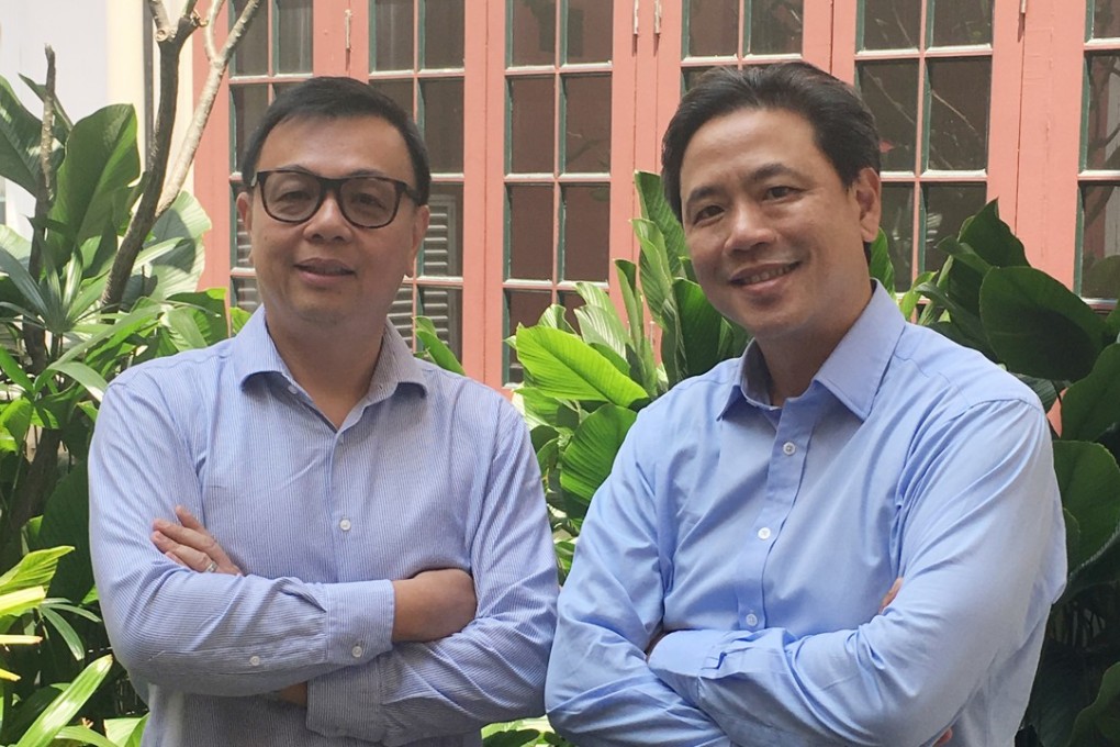 (From left) James Toh, co-founder and director, and Loke Wai San, co-founder and managing director