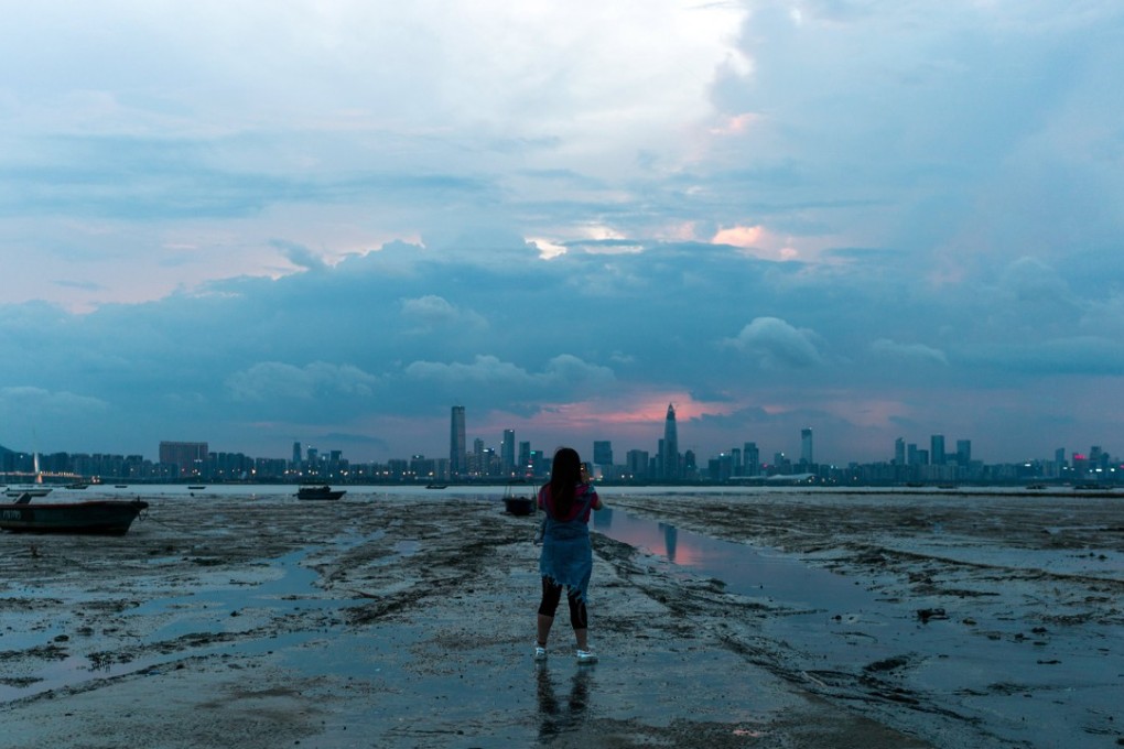 The city of Shenzhen is seen across Deep Bay in Lau Fau Shan, Hong Kong. Hong Kong started as a free port for Chinese trade, but today it is an offshore renminbi hub. This evolution reflects its traditional “connector” role giving way to that of a “financier”. Photo: EPA