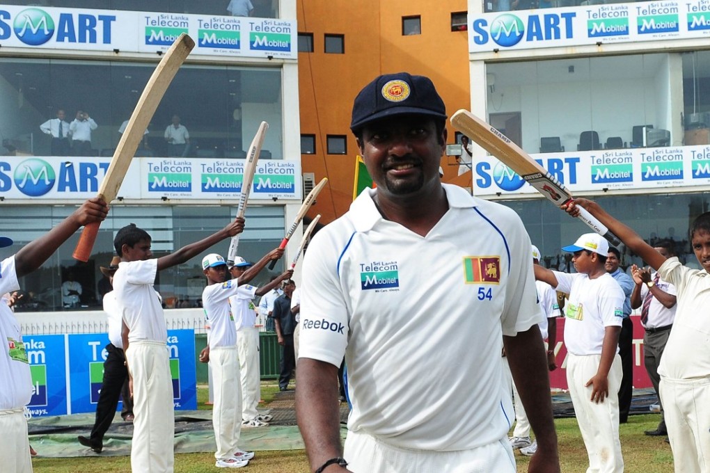 Sri Lankan cricketing legend Muttiah Muralitharan will participate in the Singapore T20 tournament this weekend. Photo: AFP