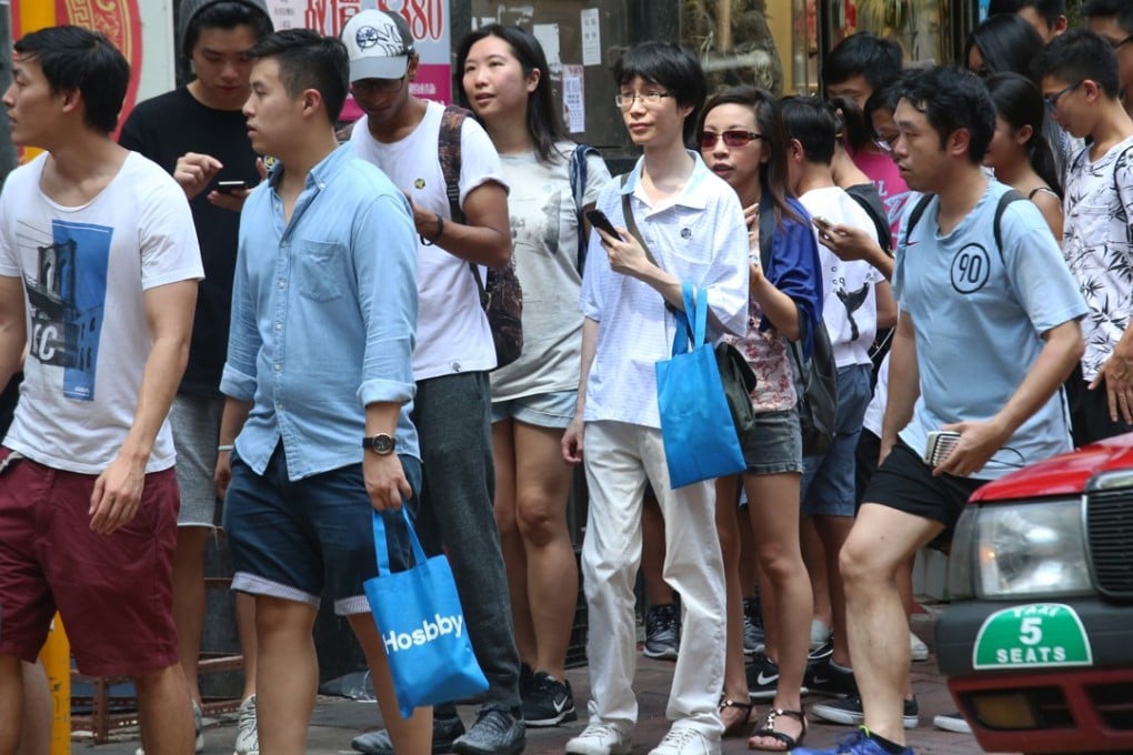 Young people join a Pokemon Go event in Central, Hong Kong, last year. We need to recognise that there are many ways to develop talents, and every young person is different. Photo: David Wong