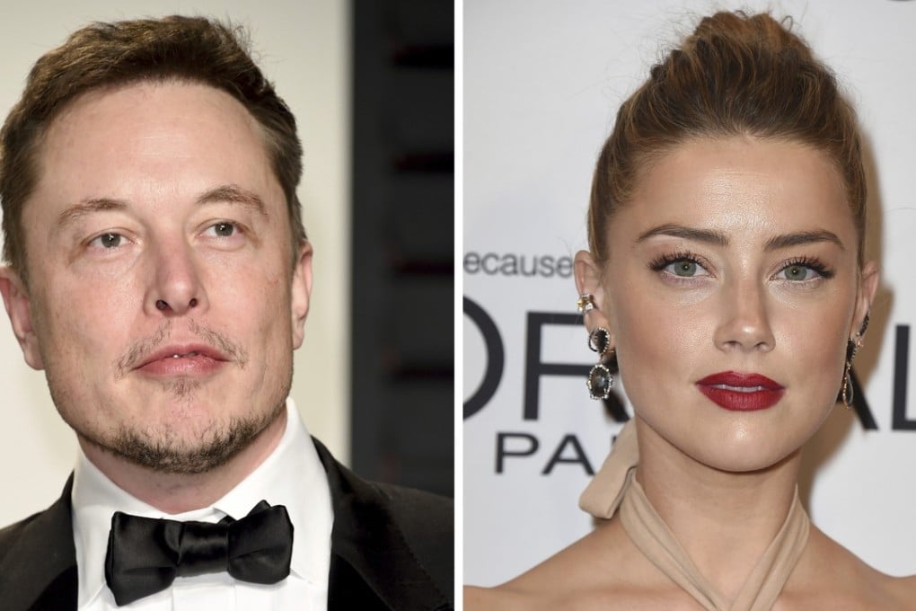 Tesla tycoon Elon Musk and actress Amber Heard have broken up. Photo: AP